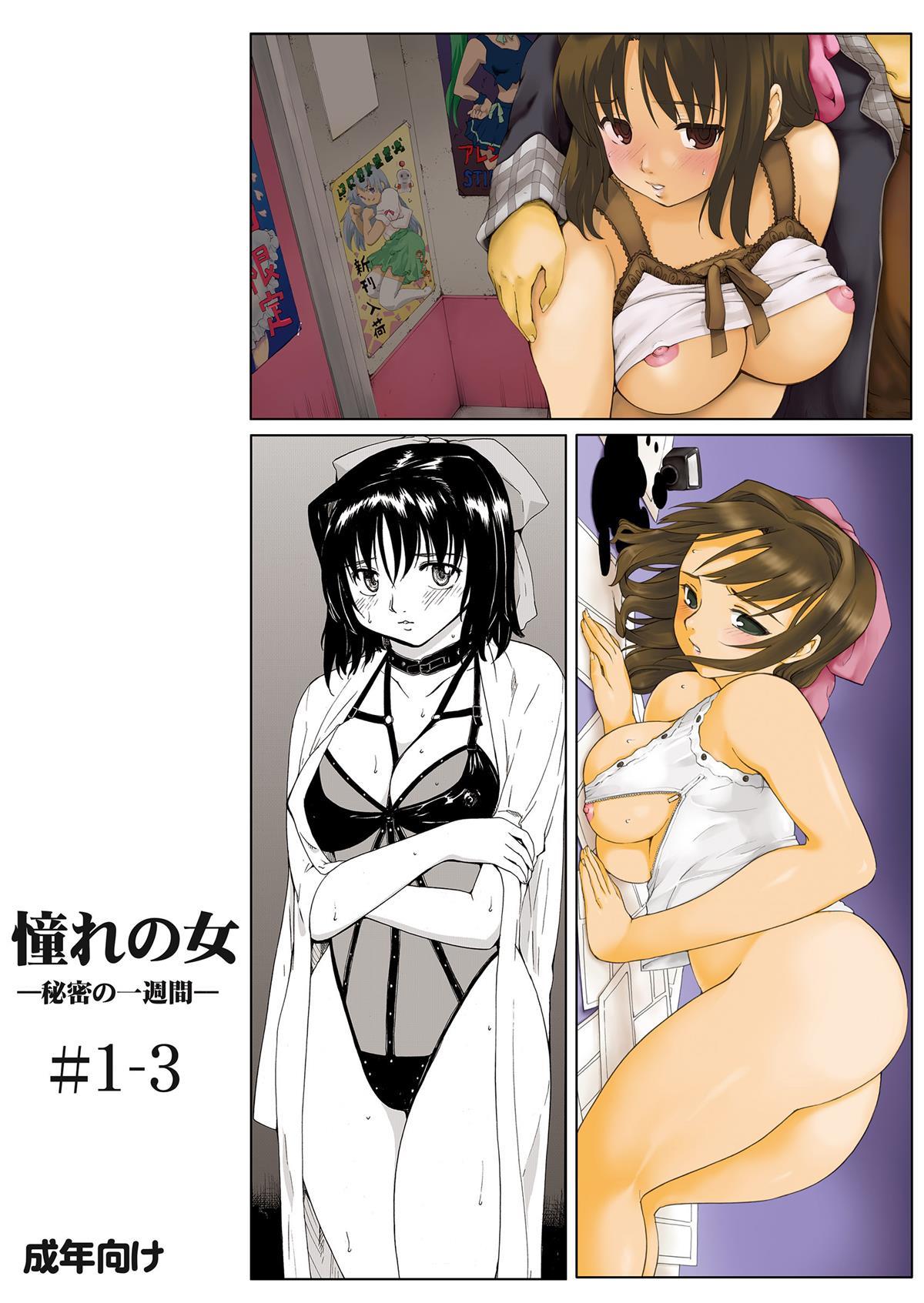 [Paranoia Cat (Fujiwara Shunichi)] Akogare no Onna -Himitsu no Isshuukan- #1-3 [PARANOIA CAT (藤原俊一)] 憧れの女 ―秘密の一週間― #1-3