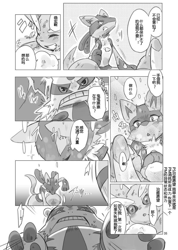 (Fur-st 5) [38 (Toraneko)] LOVE & FIGHT! (Pokémon) [Chinese] [虾皮工作组] (ふぁーすと 5) [38 (トラ猫)] LOVE&FIGHT! (ポケットモンスター) [中国翻訳]