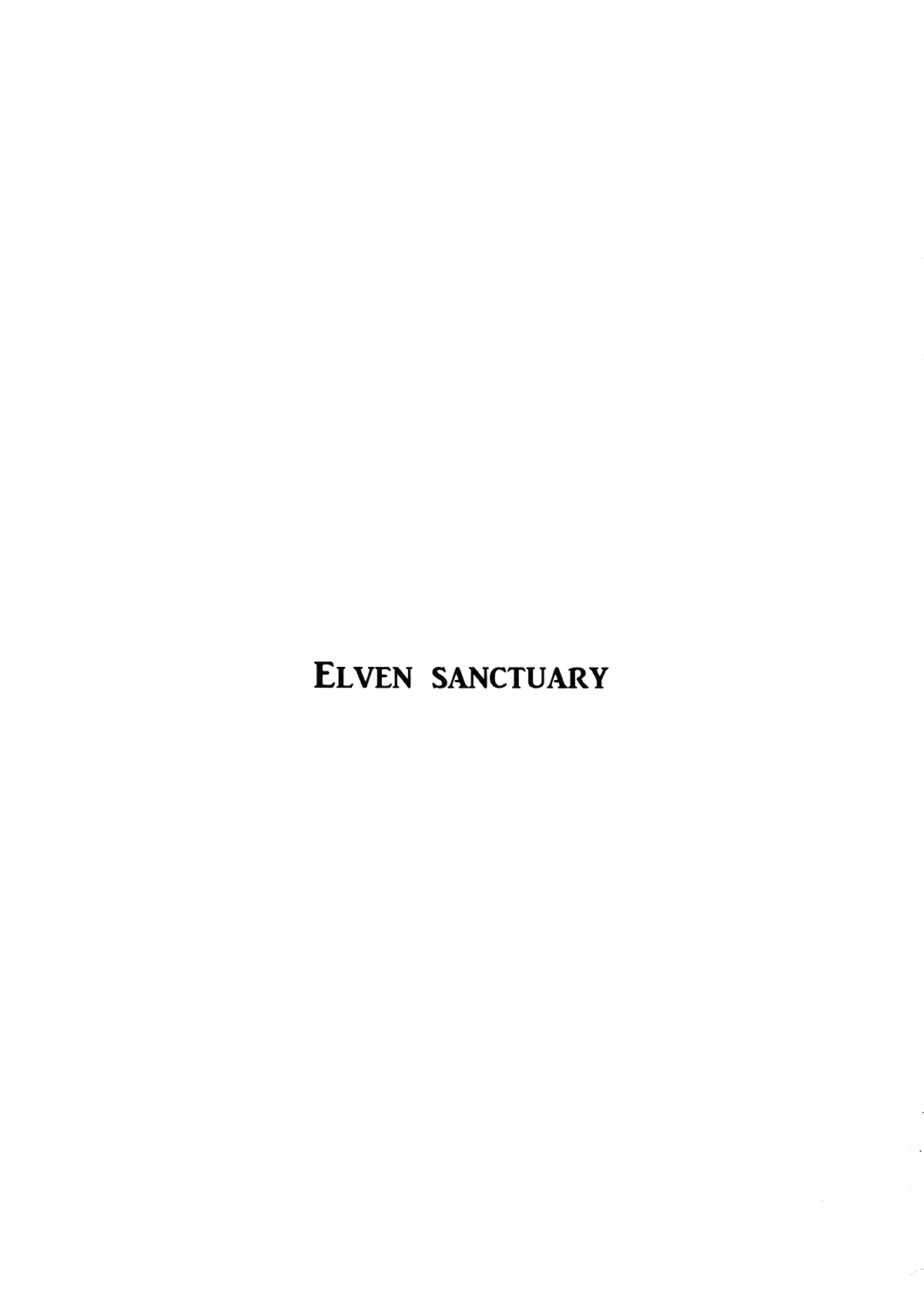 (C92) [WASABI (Tatami)] Elven Sanctuary (Eromanga Sensei) [Chinese] [Lolipoi汉化组] (C92) [WASABI (畳)] Elven Sanctuary (エロマンガ先生) [中国翻訳]