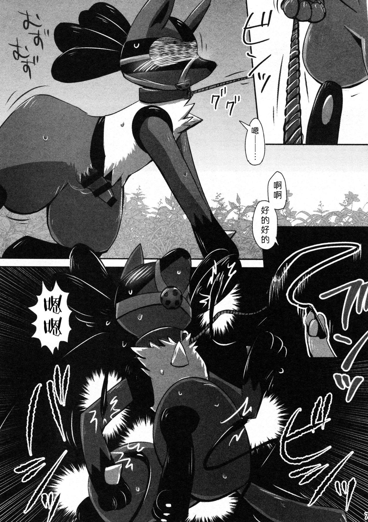 (C92) [Odoshiro Canvas(Kurohane Karasu)] Hadou Friends | 波导朋友 (Pokémon) [Chinese] [尾窝汉化组] (C92) [おどしろキャンバス(黒羽からす)] はどうフレンズ (ポケットモンスター) [中国翻訳]