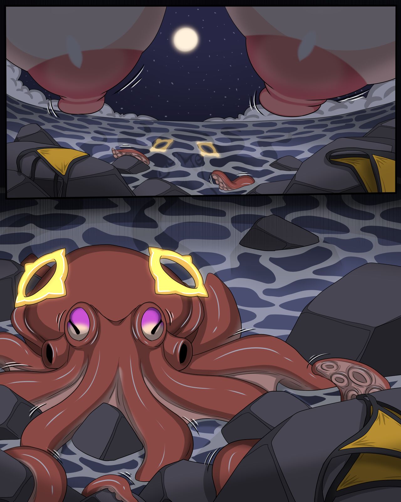[Dr. Bug] [Tabasuko Porn comics]Transformed Octopus Queen [Dr.阿虫][TAKOH漫]變形章魚王