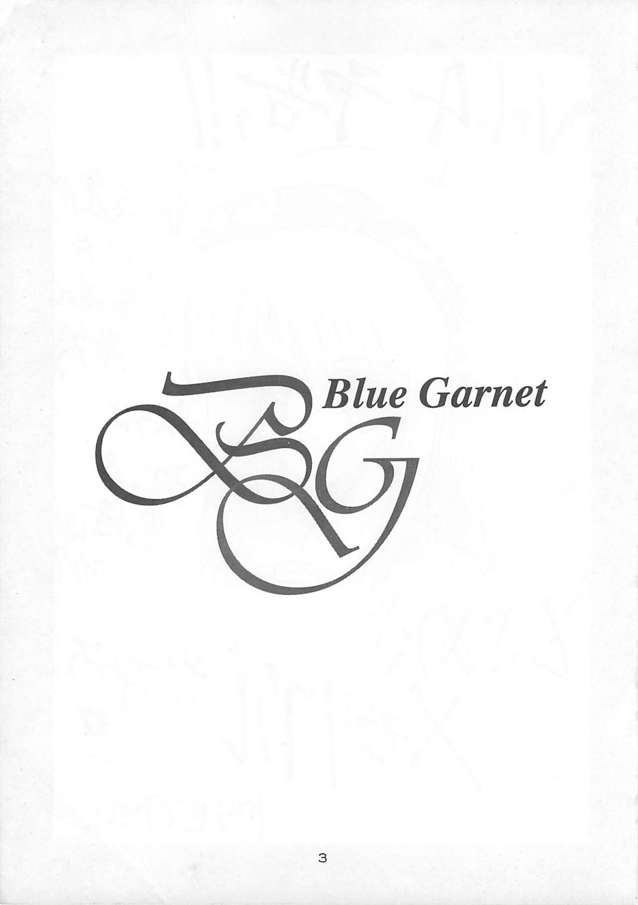 [BLUE GARNET] Blue Garnet Vol.03 (Street Fighter ZERO) [BLUE GARNET] Blue Garnet Vol.03 散桜 (ストリートファイターZERO)