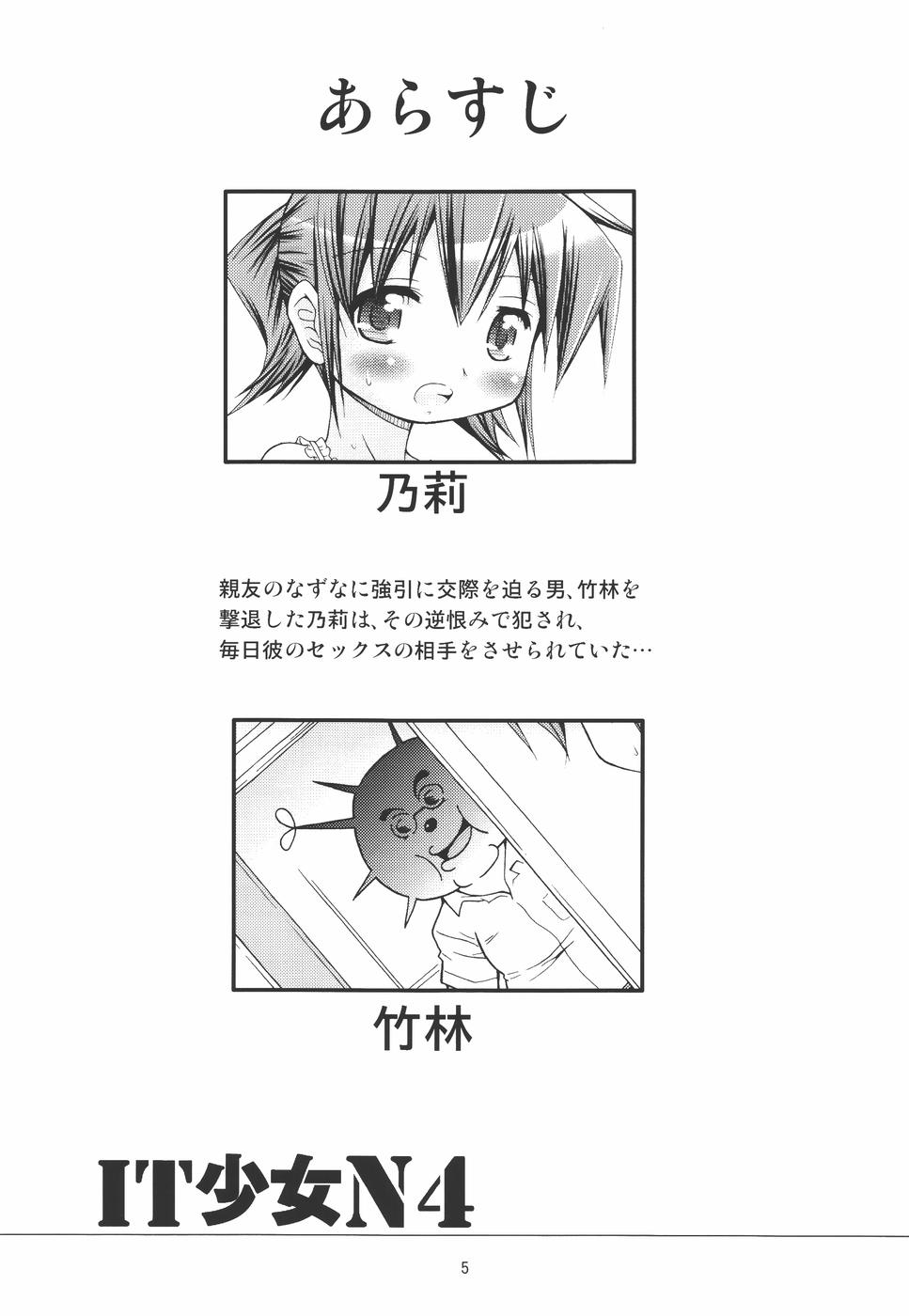 (C78) [FESTA (Yoshitani Motoka)] IT Shoujo N4 (Hidamari Sketch) (C78) (同人誌) [ふぇすた。(義谷元日)] IT少女N4 (ひだまりスケッチ)