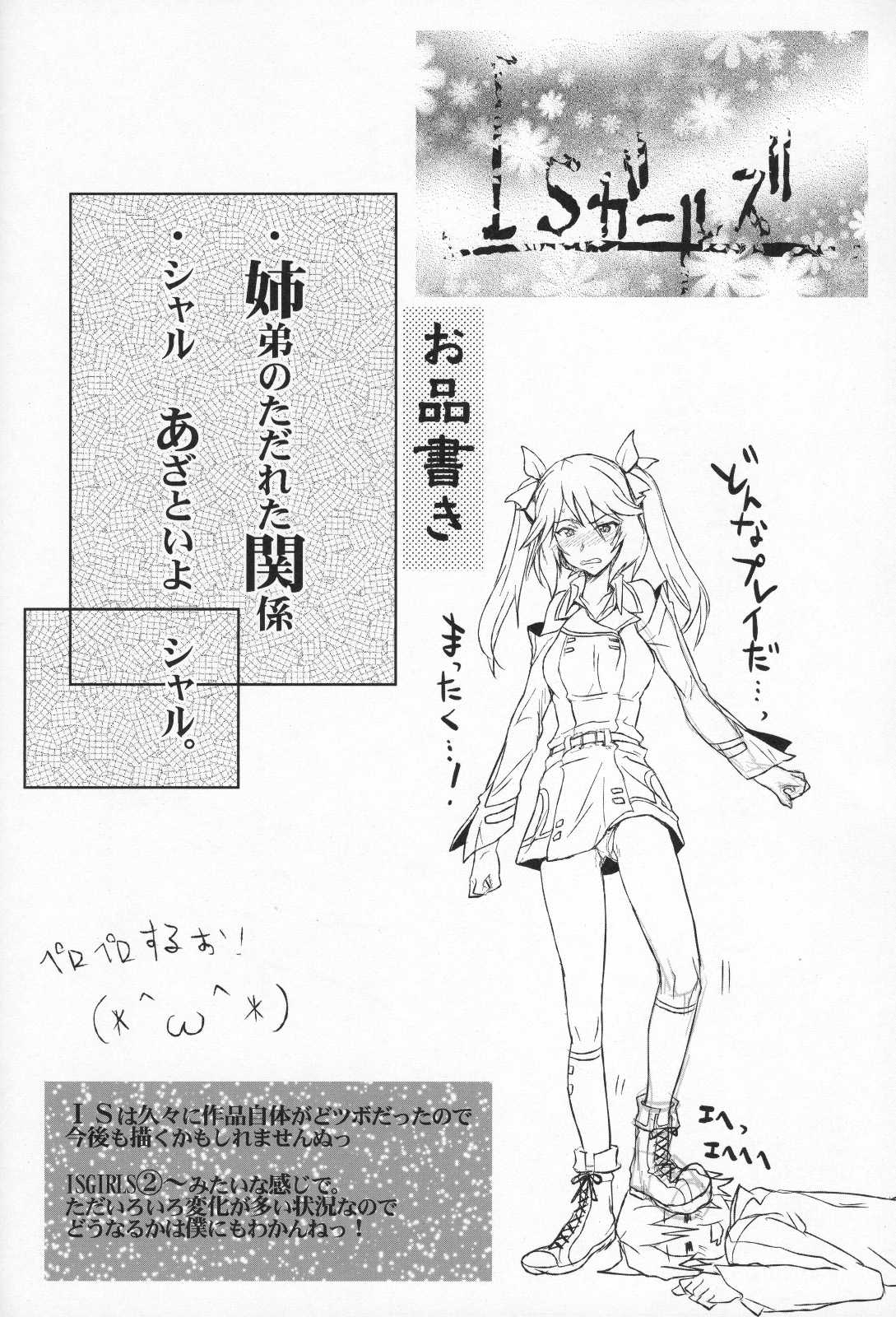 (COMIC1☆5) [RIBI Dou (Higata Akatsuki)] IS Girl&#039;s (Infinite Stratos) (COMIC1☆5) [RIBI堂 (陽方暁)] IS Girl&#039;s (インフィニット・ストラトス)