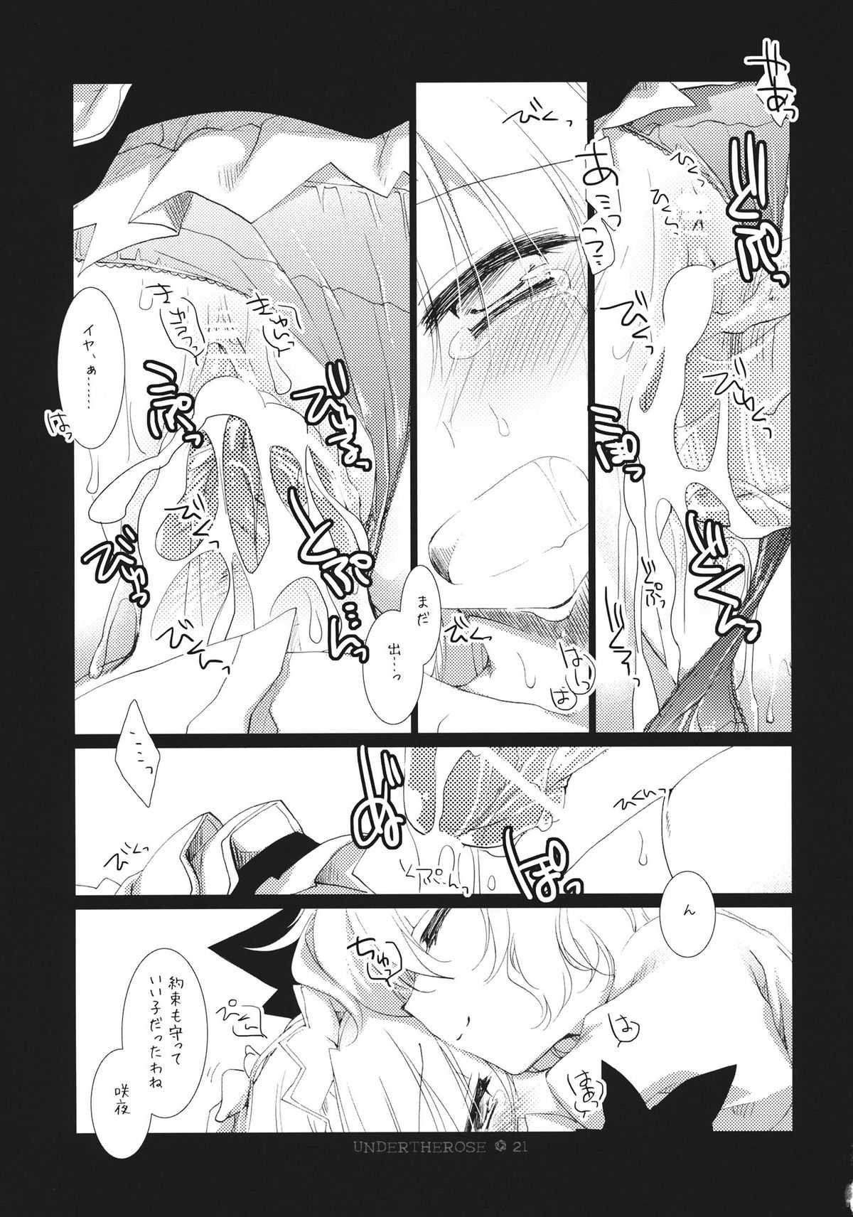 (C81) [FRAC] UNDER THE ROSE (Touhou Project) (C81) [FRAC] UNDER THE ROSE (東方Project)