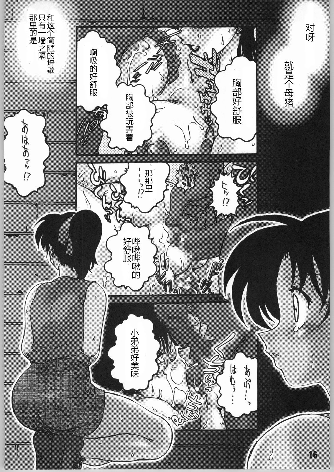 [Sunset Dreamer] Mishiranu Yuujin (Meitantei Conan (Detective Conan) / Case Closed)) CHINESE [Sunset Dreamer] 見知らぬ友人 (名探偵 コナン) CHINESE