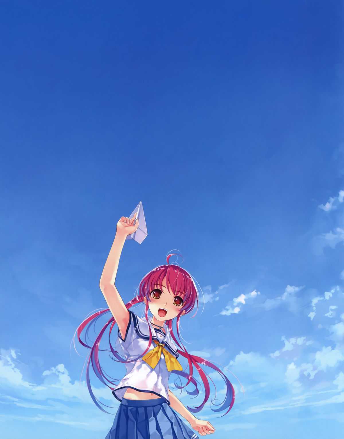 [Abhar](Misaki Kurehito) Suiheisen made Nan Mile? Smile Cubic! Visual Fanbook (High Quality) [ABHAR, 深崎暮人] 水平線まで何マイル? すまいるCubic! ビジュアルファンブック