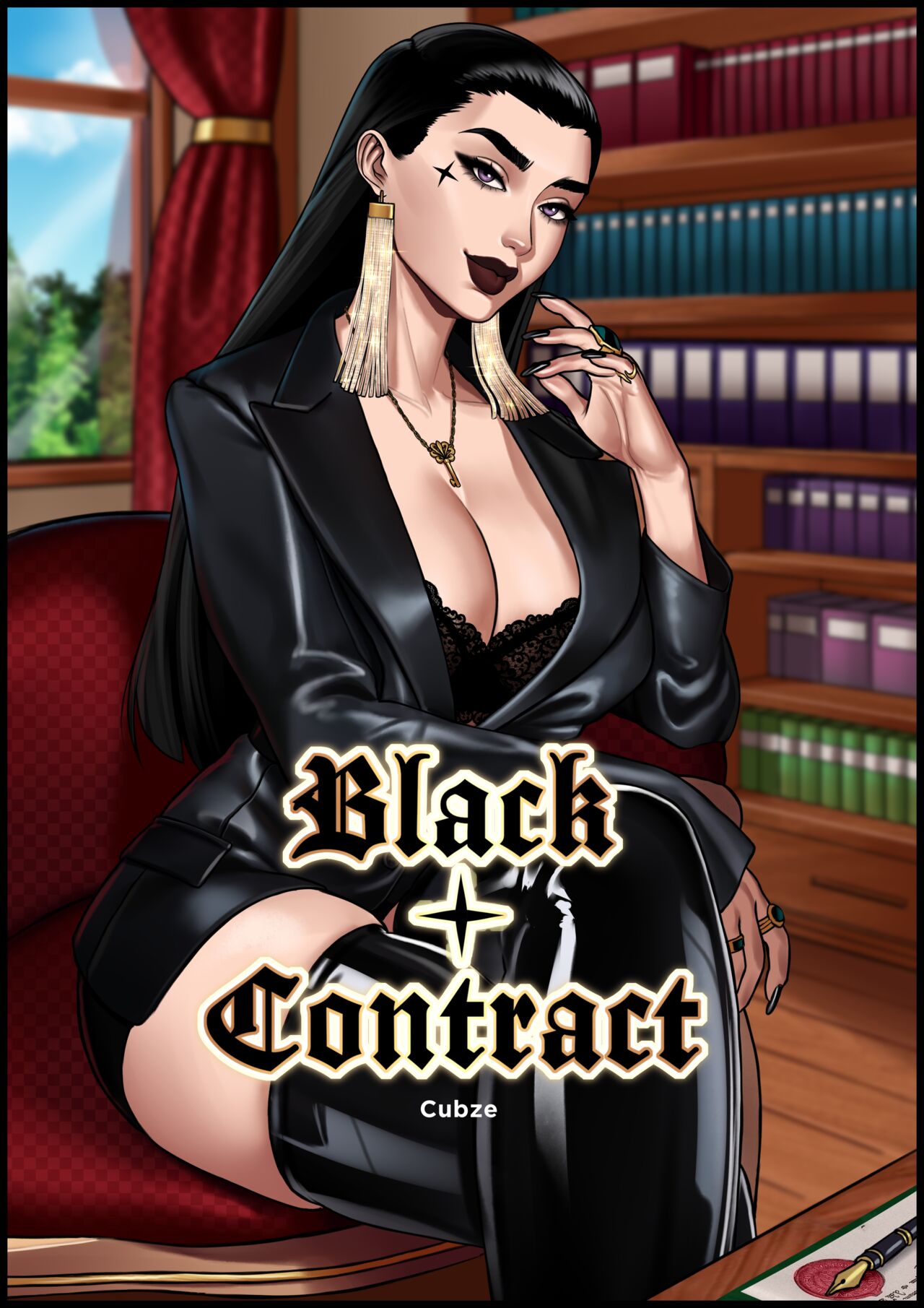 Otto Cubze - Black Contract Ch. 1 [Chinese] [Steve个人汉化] 