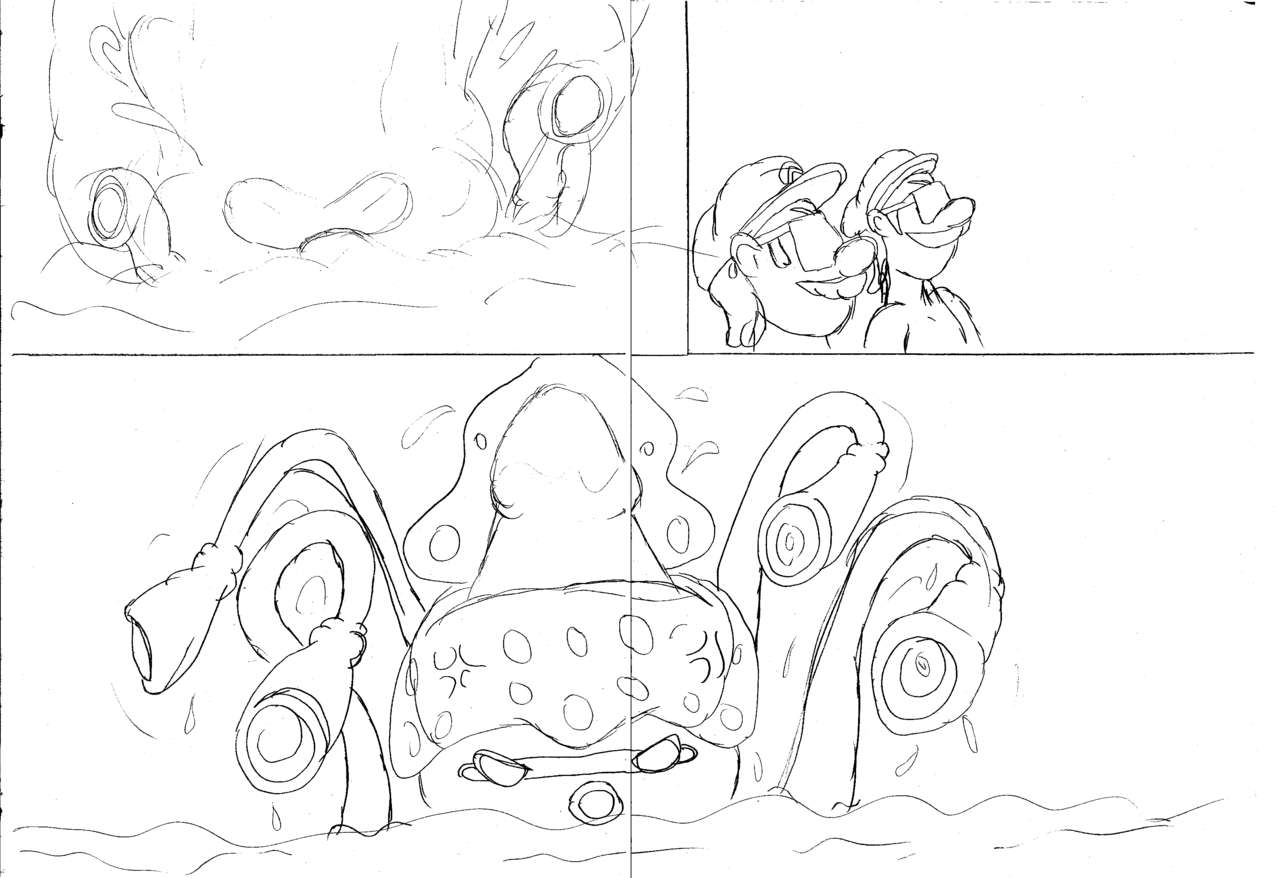 [mechajack] Blooper Beach Party (Super Mario Brothers) [Ongoing] 